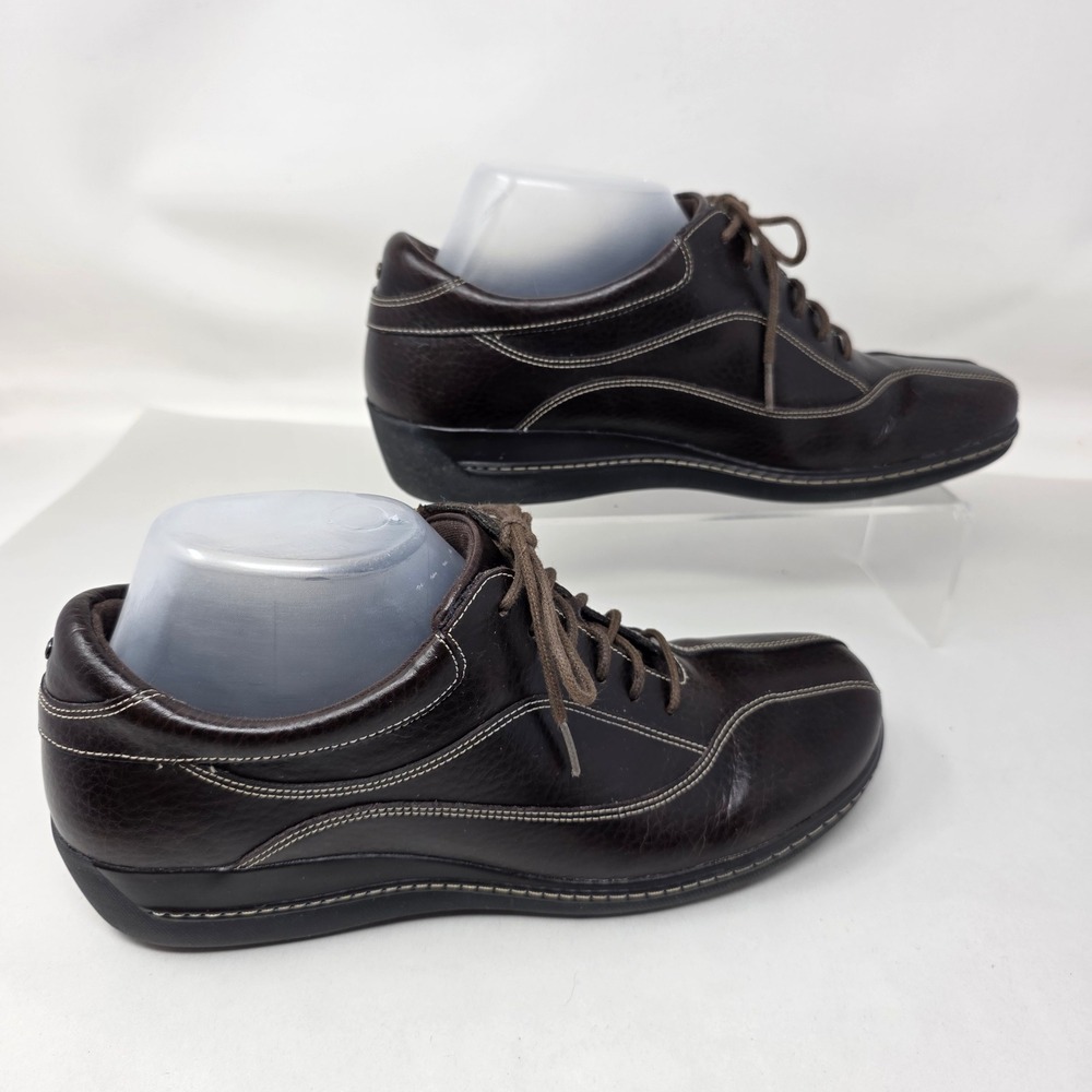 Rockport Oxford Shoes Womens 8.5 M K71627 Leather Walking Brown Comfort Exc